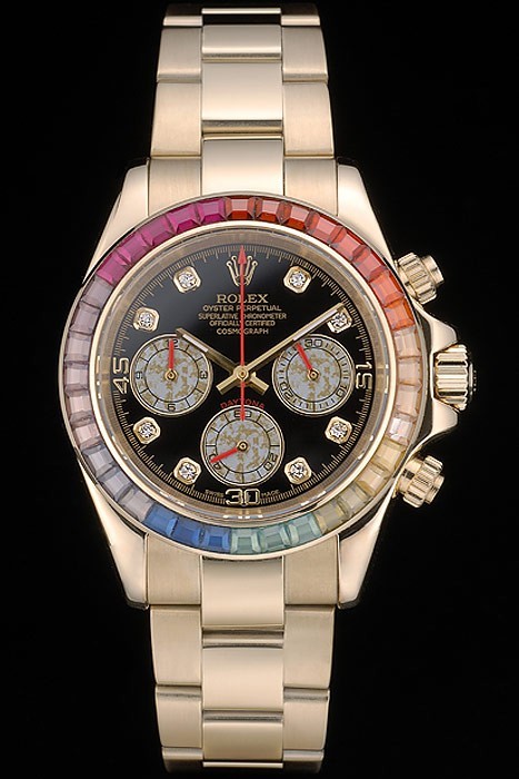 Rolex daytona best sale rainbow copy